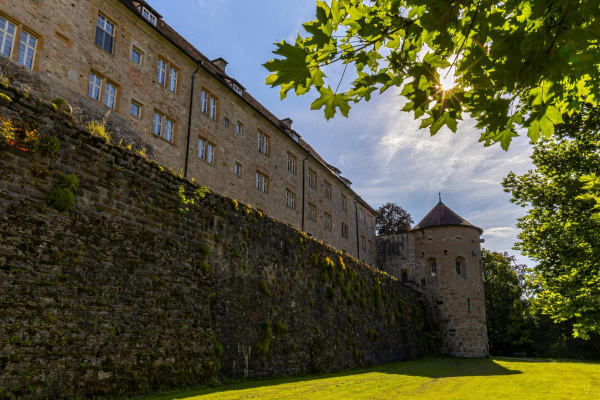 Spazieren gehen rund ums Schloss