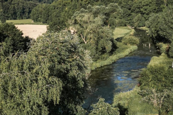 Urlaub in der Umgebung des Flusses Jagst bei Kirchberg