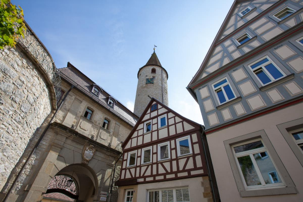 Kirchberg - beeindruckende Kulisse in der Altstadt
