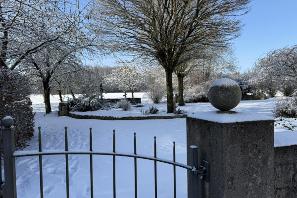 Das Tor zum Gartenparadies, das wir für Sie mit viel Liebe zum Detail gestalten werden.