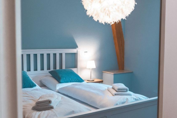 Masterbedroom mit anschließendem Bad