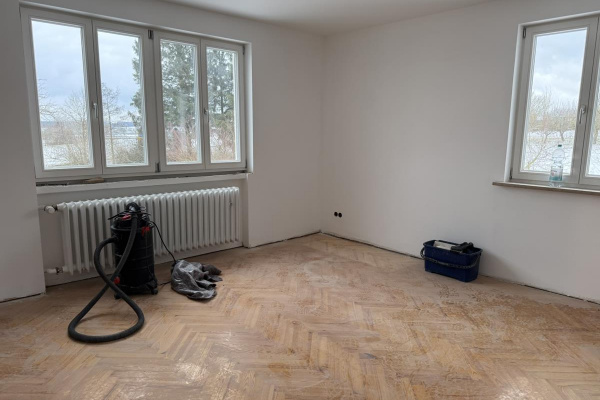 Holzböden aufgearbeitet