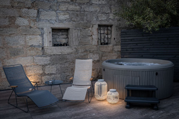 Private Wellness-Oase auf der Dachterrasse